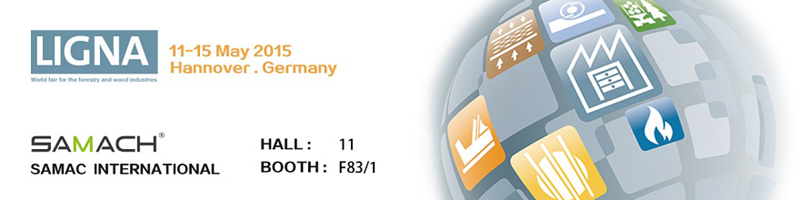 SAMACH 2015 Germany LIGNA Woodworking Machinery Exhitition
