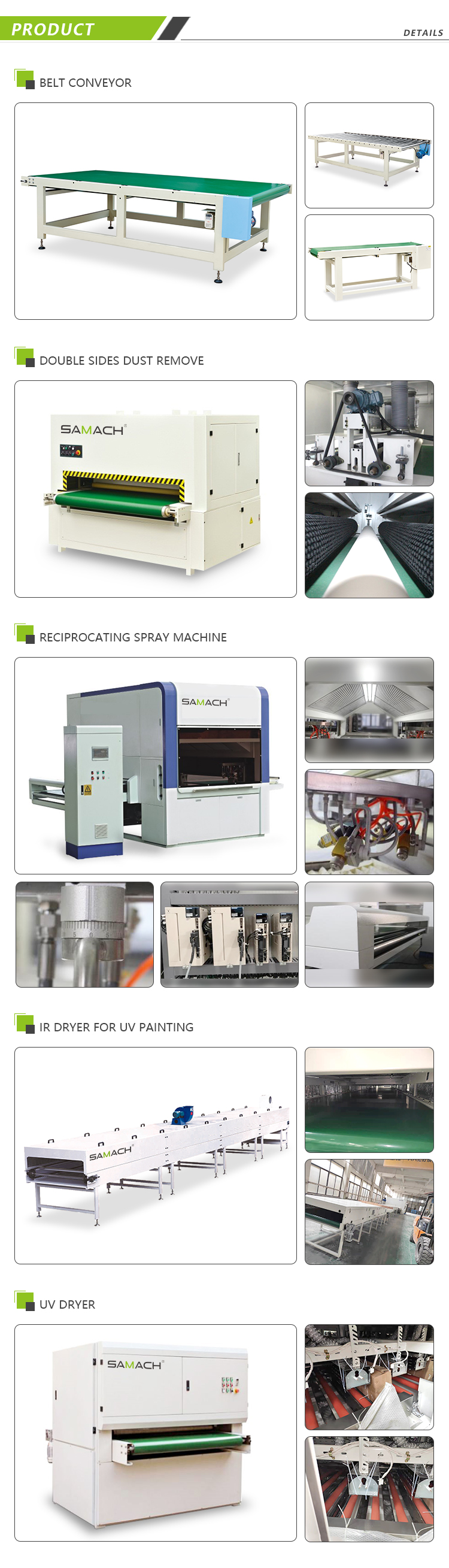 Reciprocating Automatic Spraying Machine