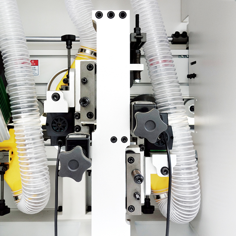 Automatic Edge Banding Machine with Flat Scrapping and Hogging