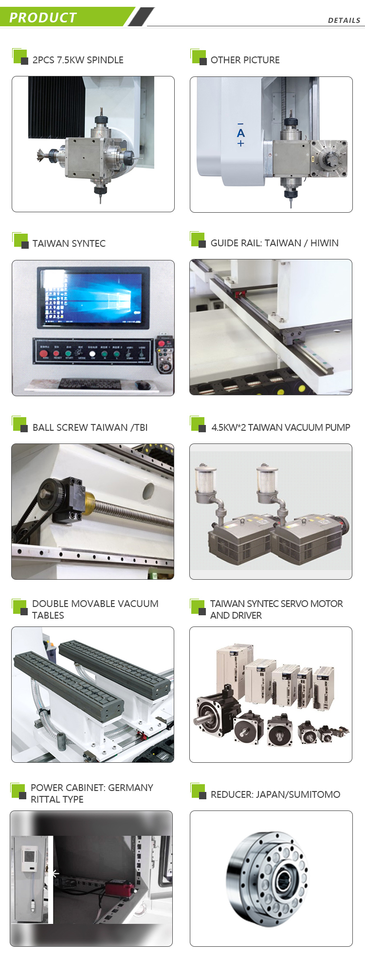 5 Axis CNC Center RF-5A