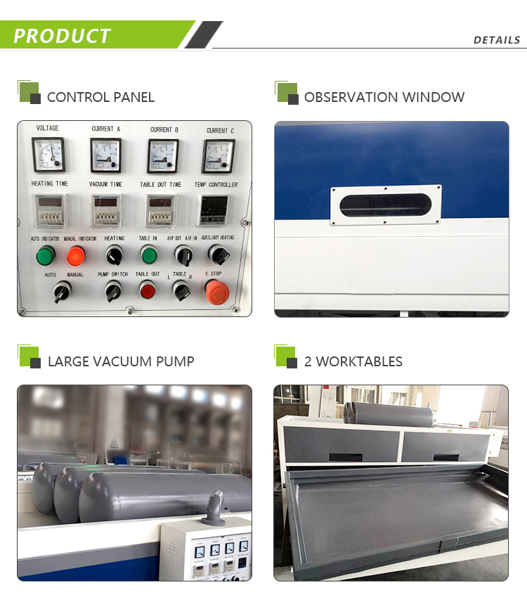 2Z Automatic Vacuum Membrane Press Machine