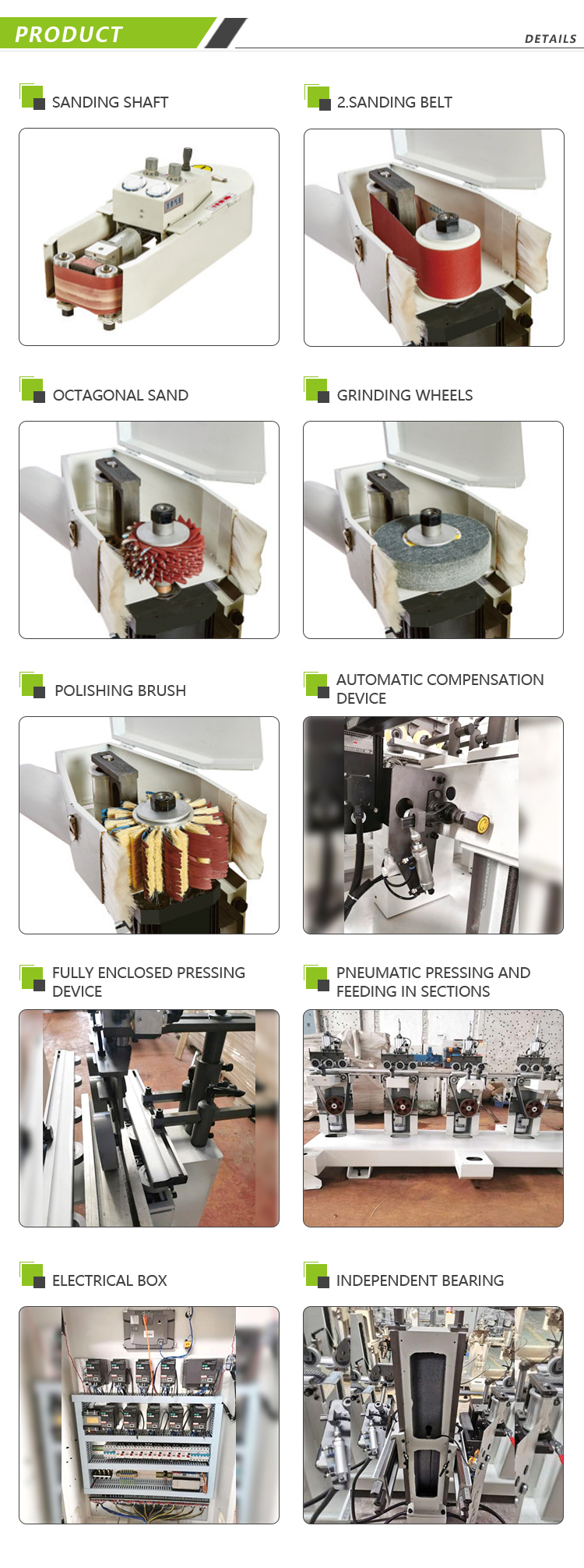 Door Casing Sanding Machine