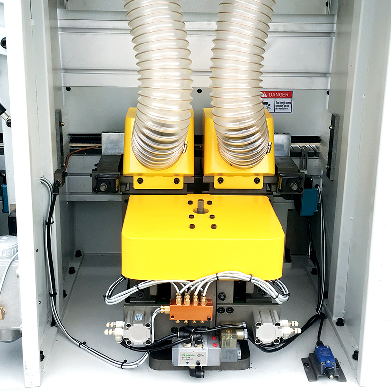 Automatic Edge Banding Machine with Flat Scrapping and Hogging