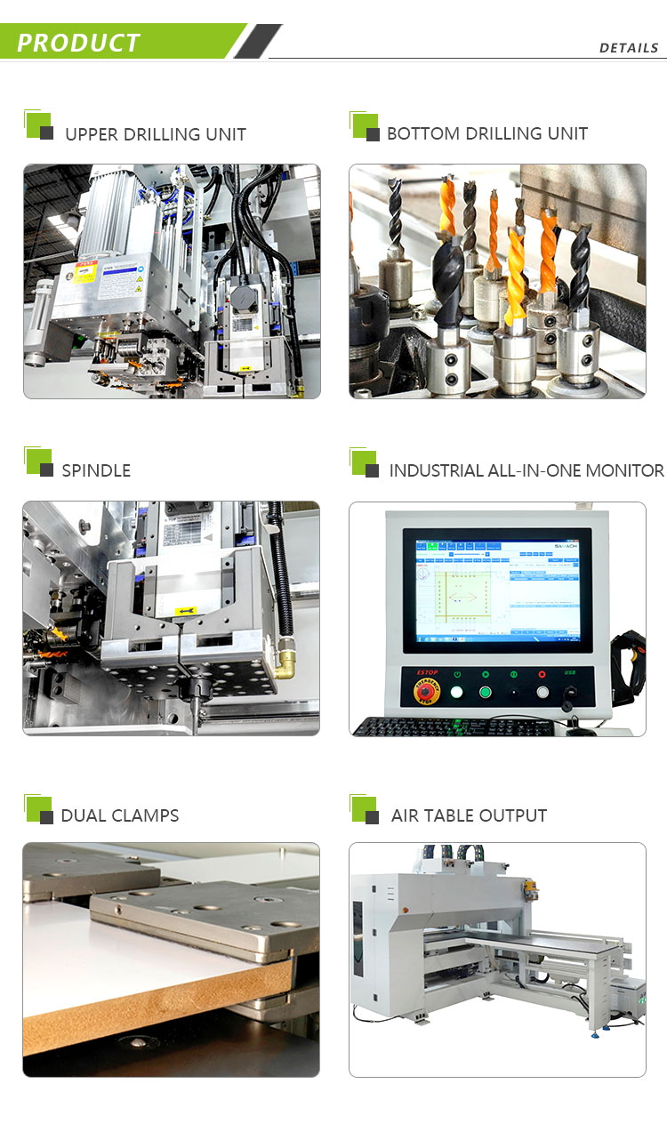 CNC 6 Sides Drilling Machine