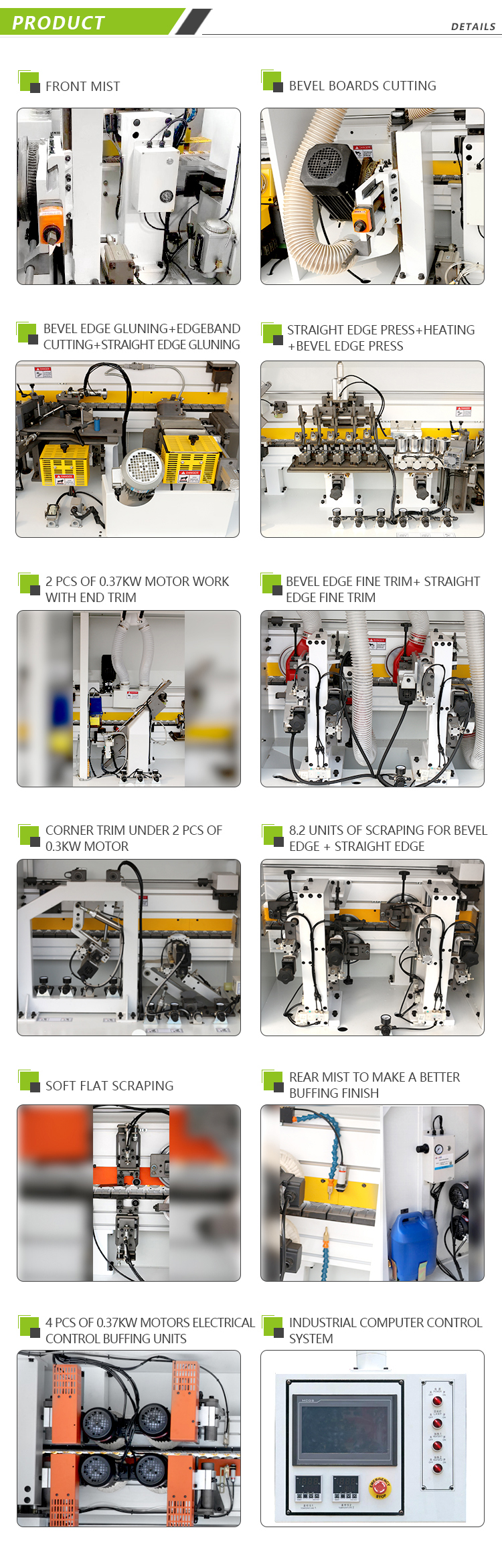 Automatic Inclination Edge Banding Machine
