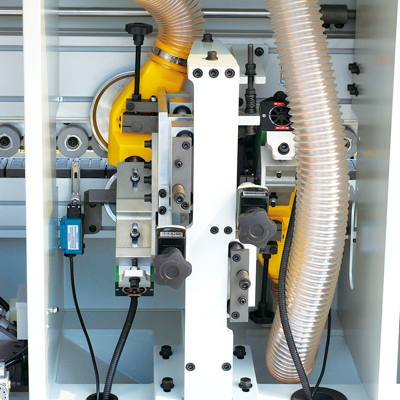 Automatic Edge Banding Machine with Flat Scrapping and Hogging