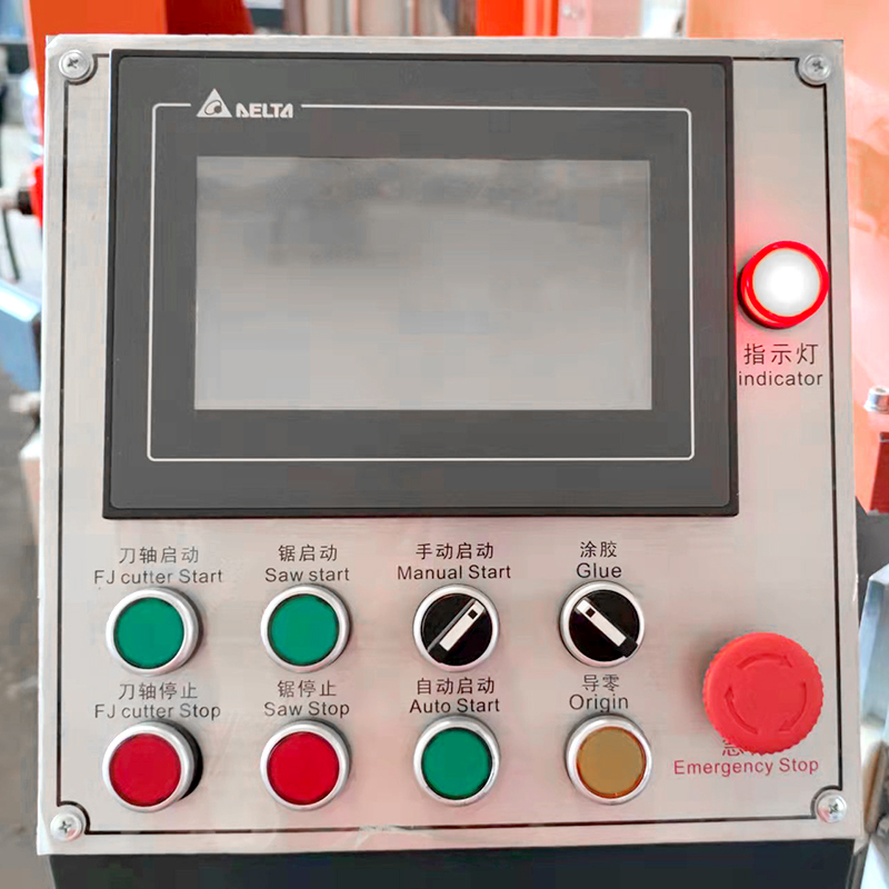 Finger Joint Shaper with Gluing