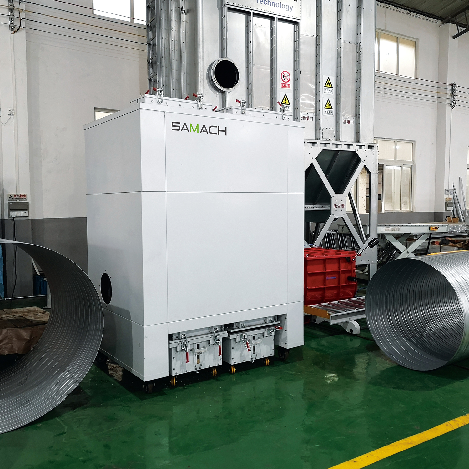 Pulsated Dust Collector Center