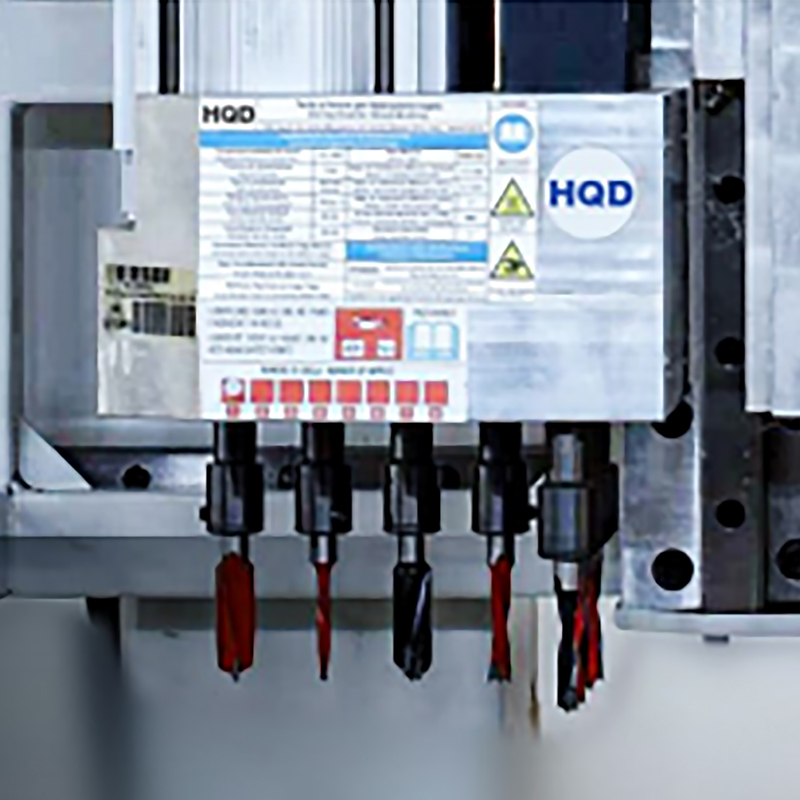 CNC Router Line with Double Vacuum Work Tables