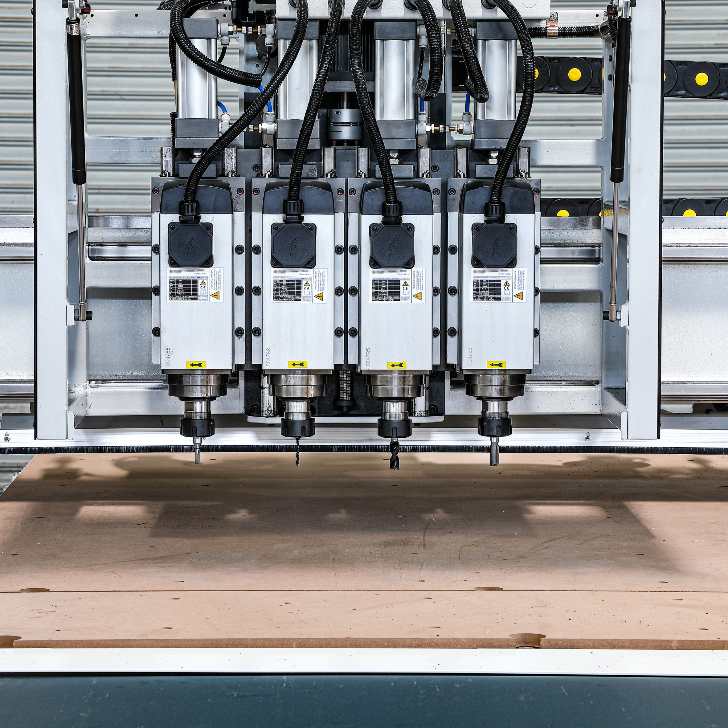 Four Spindles CNC Router