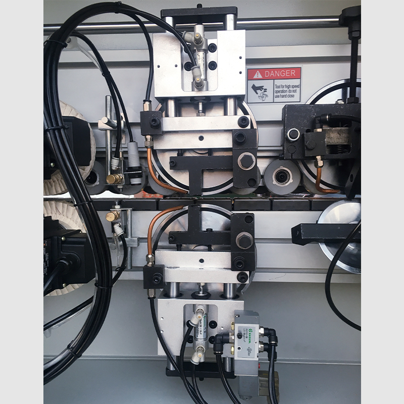 Automatic Edge Banding Machine with Flat Scrapping and Hogging