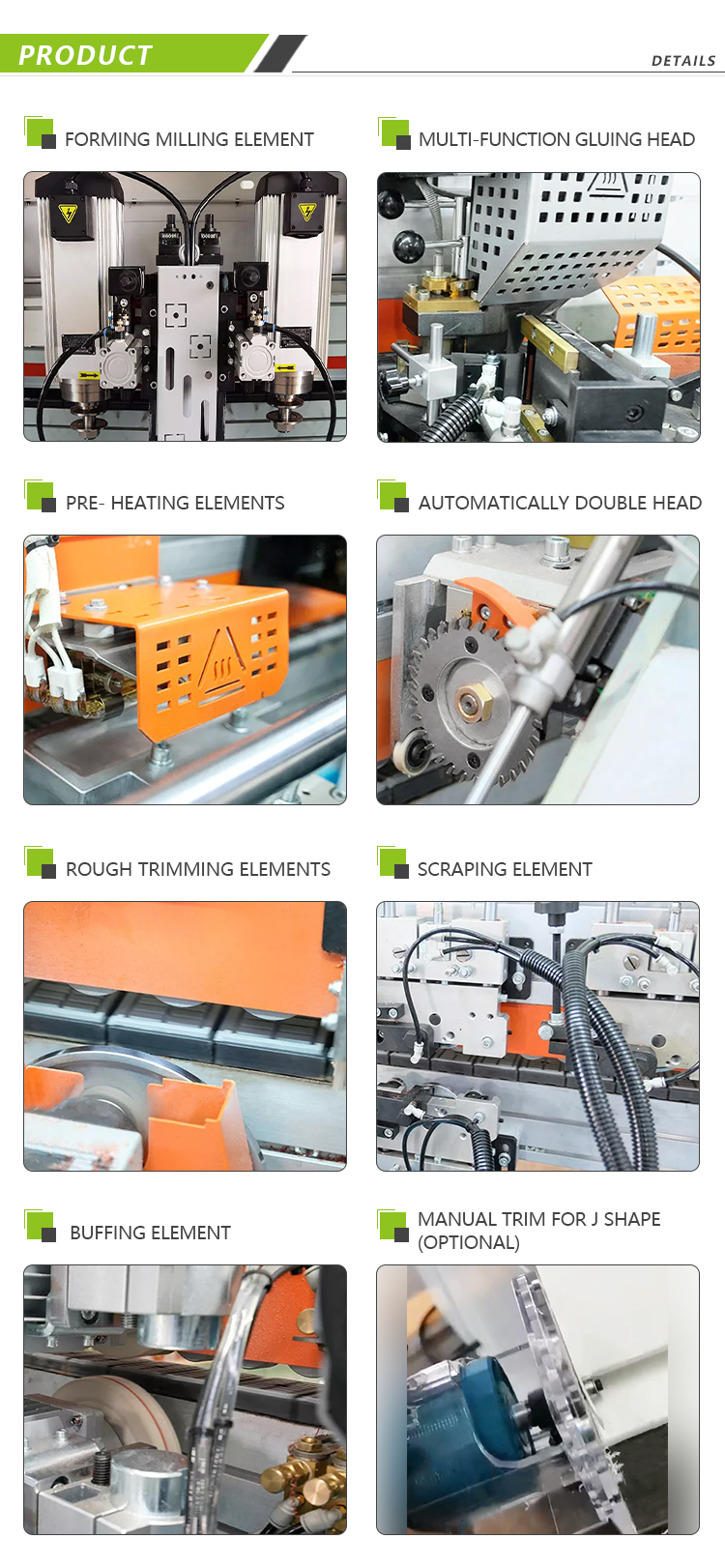 J Shaped Edge Banding Machine