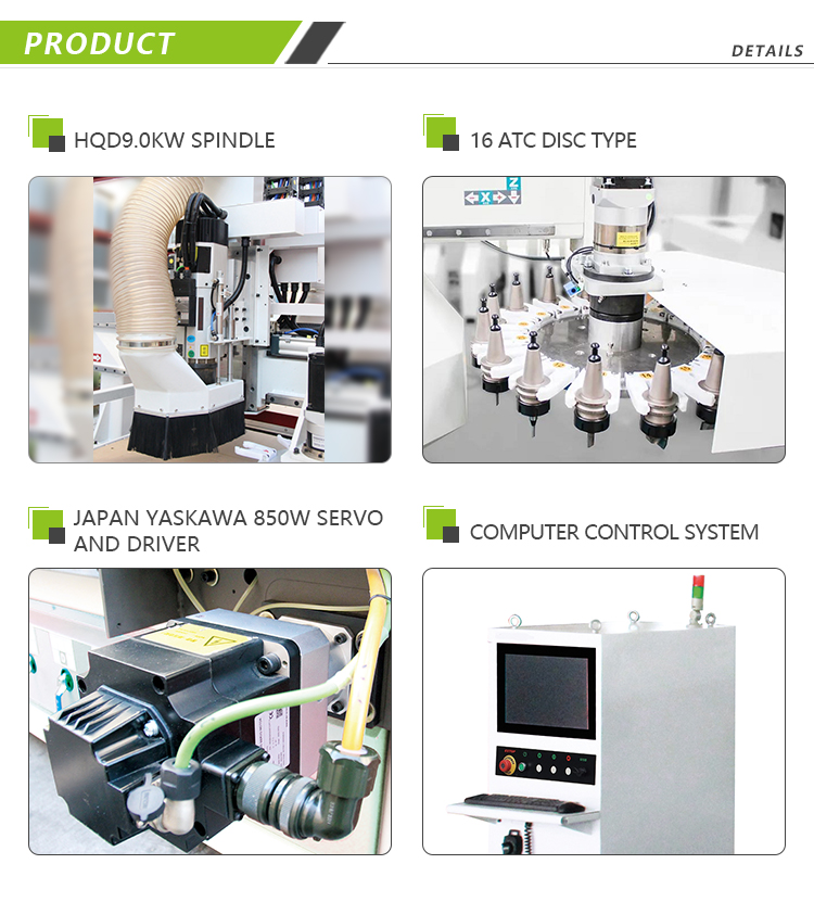 ATC CNC Router with Round Tool Magazine