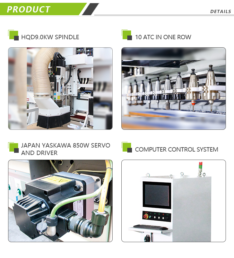ATC CNC Router with Straight Tool Magazine