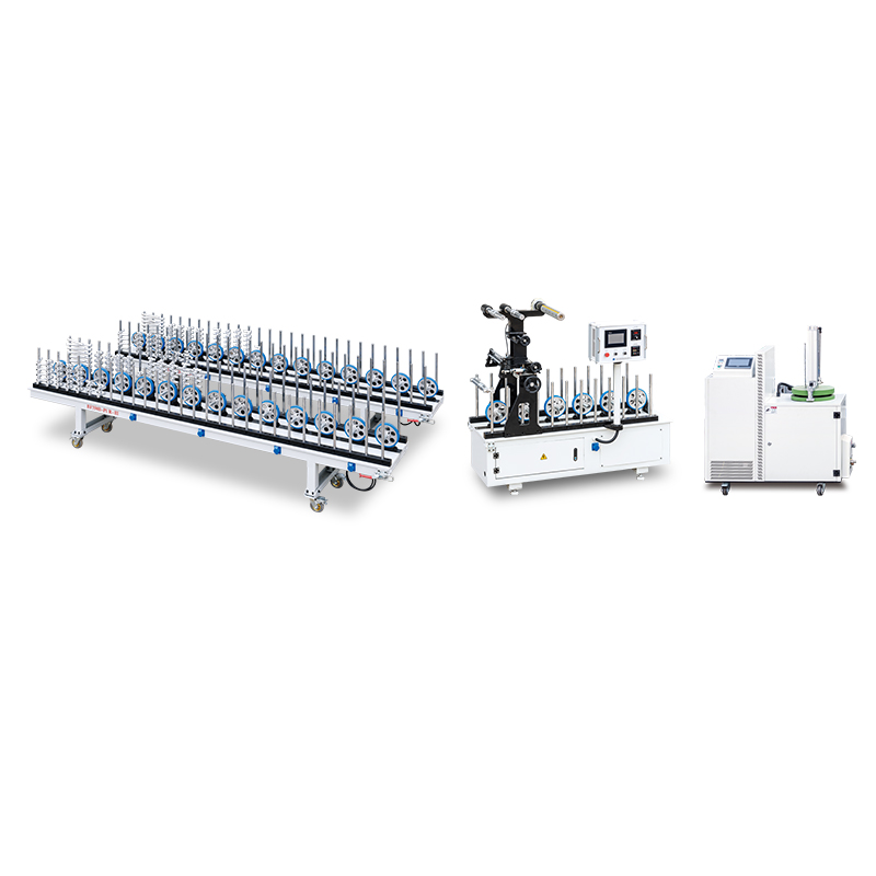 Split Structure PUR Profile Wrapping Machine