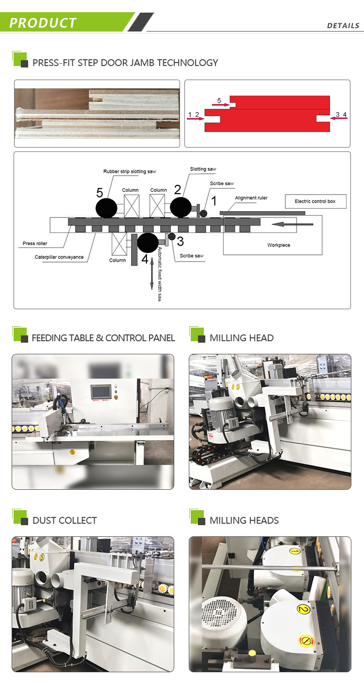 Door Jamb Milling Machine