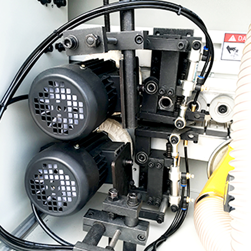 Automatic Edge Banding Machine with Flat Scrapping and Hogging