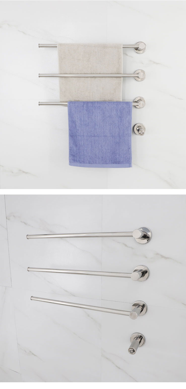 Electric towel rail wiring option and hardwire details