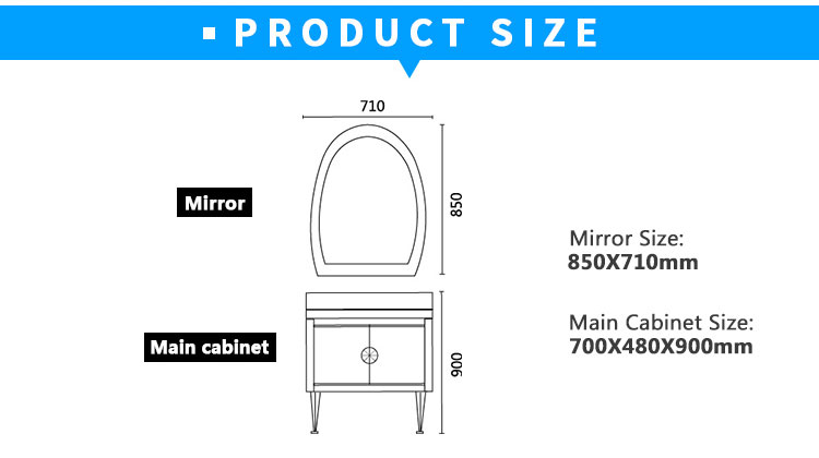 Installed Modern Bathroom Vanity