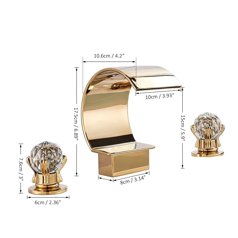 Waterfall stream demonstration &mdash; smooth sheet of water with low splash