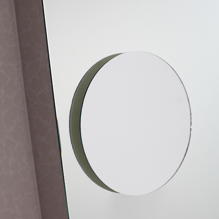 JQS Wholesale Wall Mounted Stainless Steel Corner Toilet Mirror Cabinet