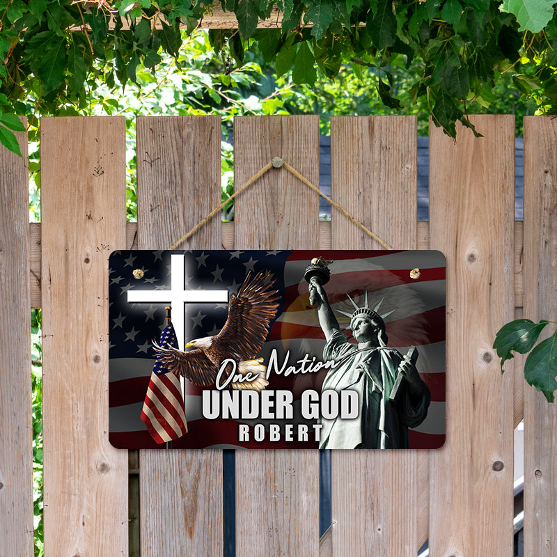 Door sign - Statue