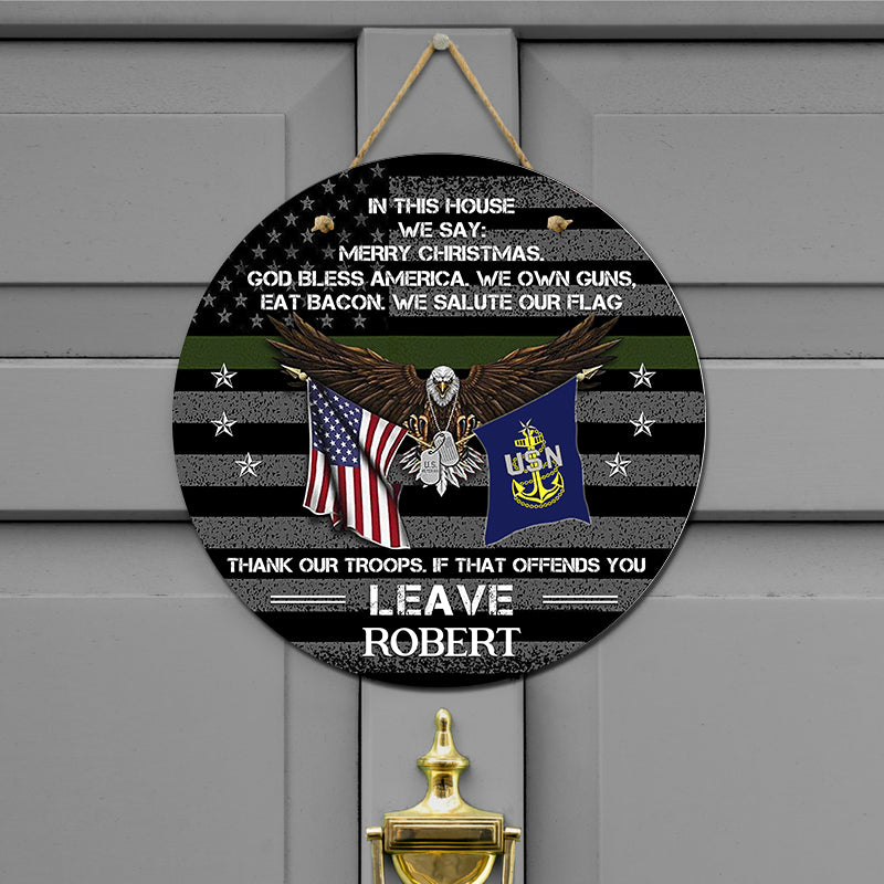 Door sign - Army symbol