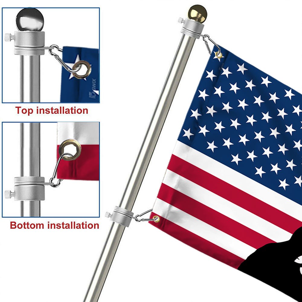 Barrel Racing American Grommet Flag