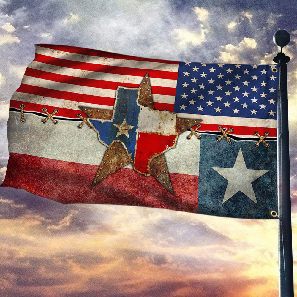 Texas Flag Texas American Grommet Flag