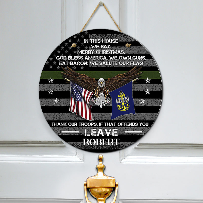 Door sign - Army symbol