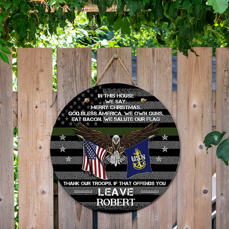 Door sign - Army symbol