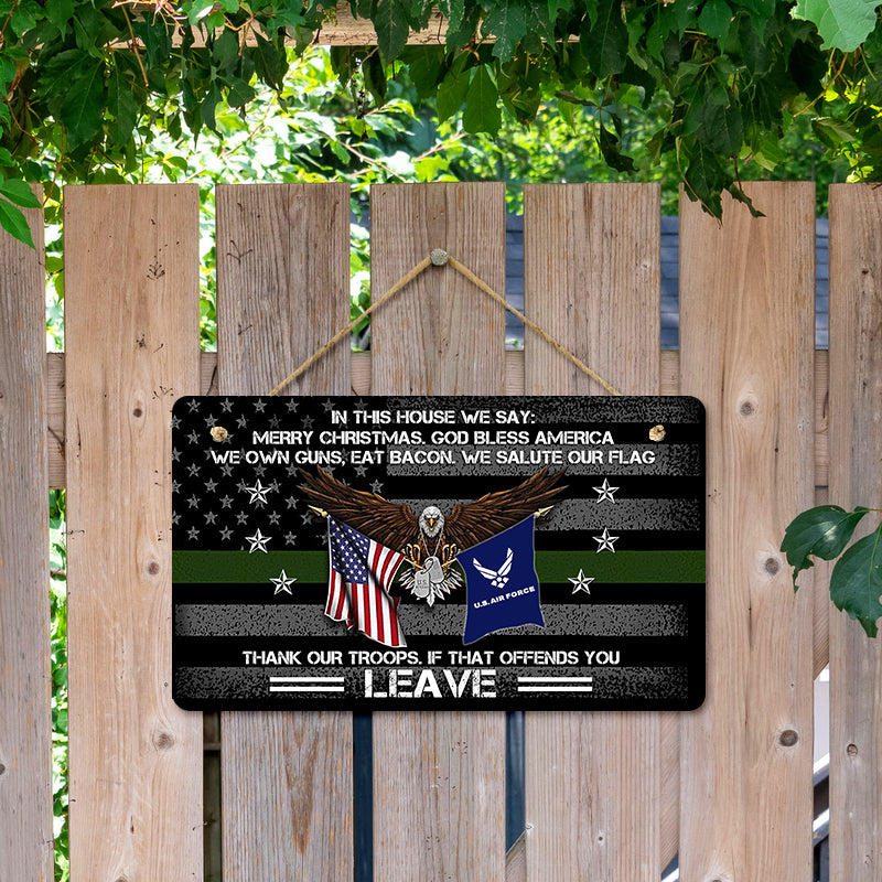 Door sign - Army symbol