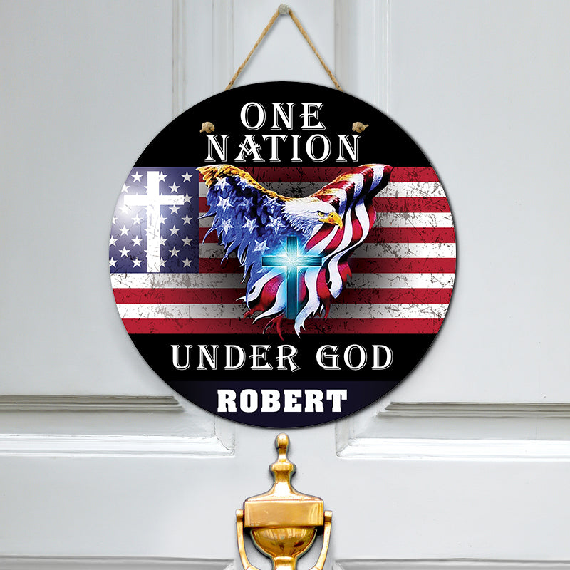 Door sign - Bright eagle