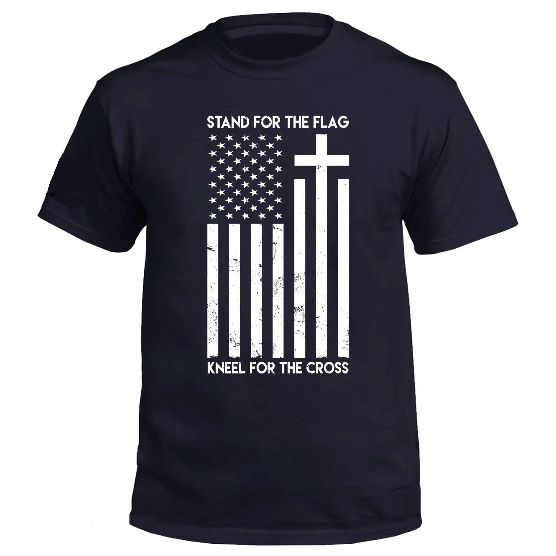 Stand For Flag Kneel For Cross T-Shirt (SFDP) (SEP22)
