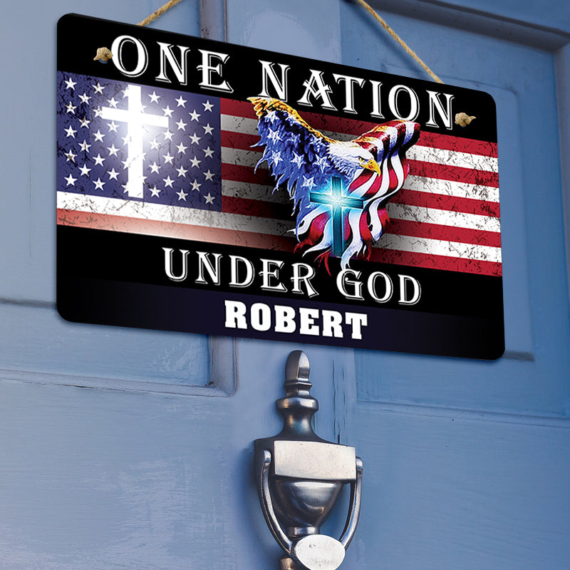 Door sign - Bright eagle
