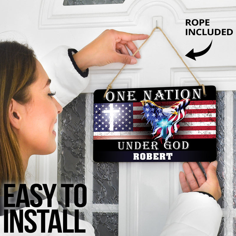 Door sign - Bright eagle