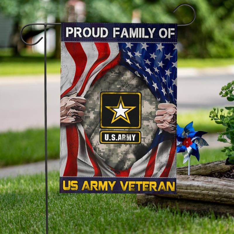 Personalized Flag - Veteran's family