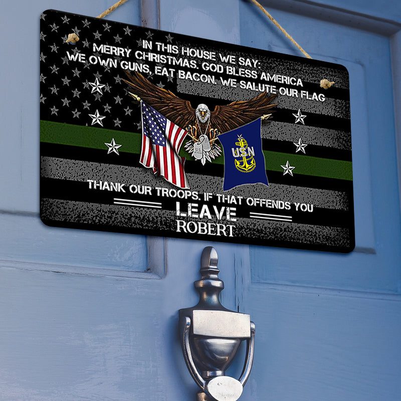 Door sign - Army symbol