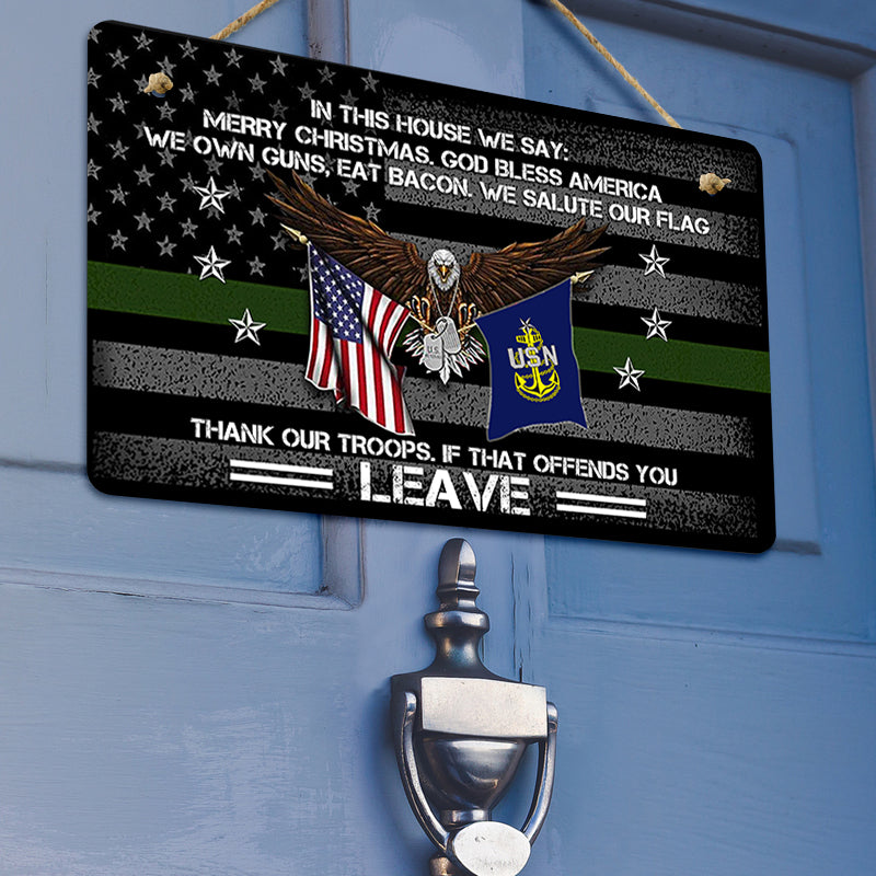 Door sign - Army symbol