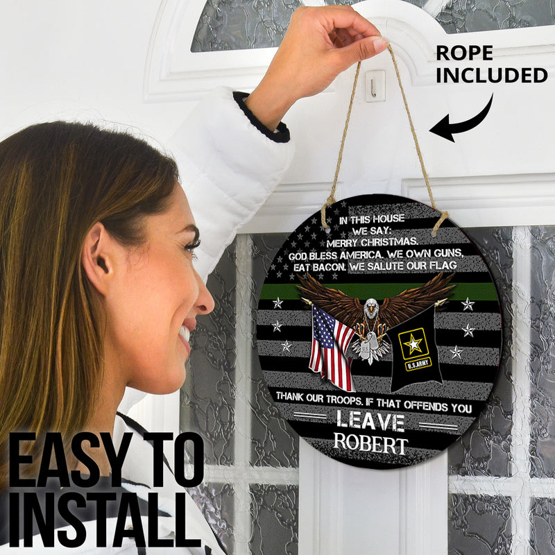 Door sign - Army symbol