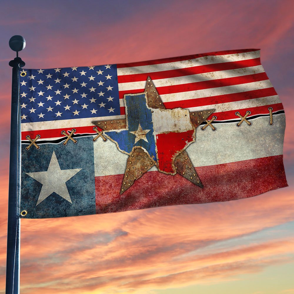 Texas Flag Texas American Grommet Flag
