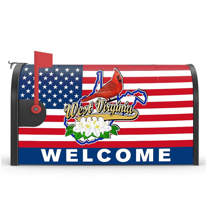 West Virginia Mailbox Cover Home Sweet Home TQN614MBCT