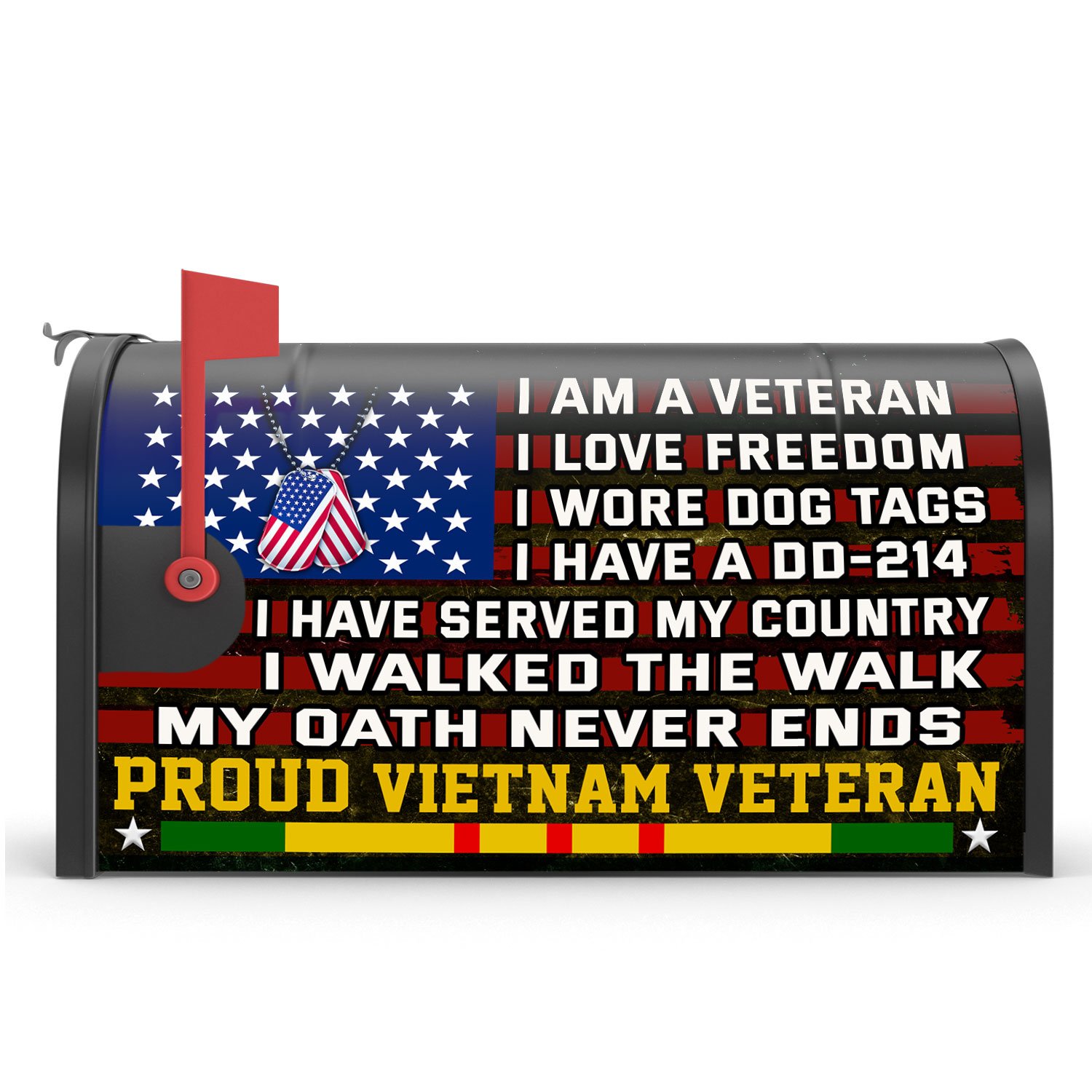 Vietnam Veteran Garden Flag & Mailbox Cover QNN532MFCT