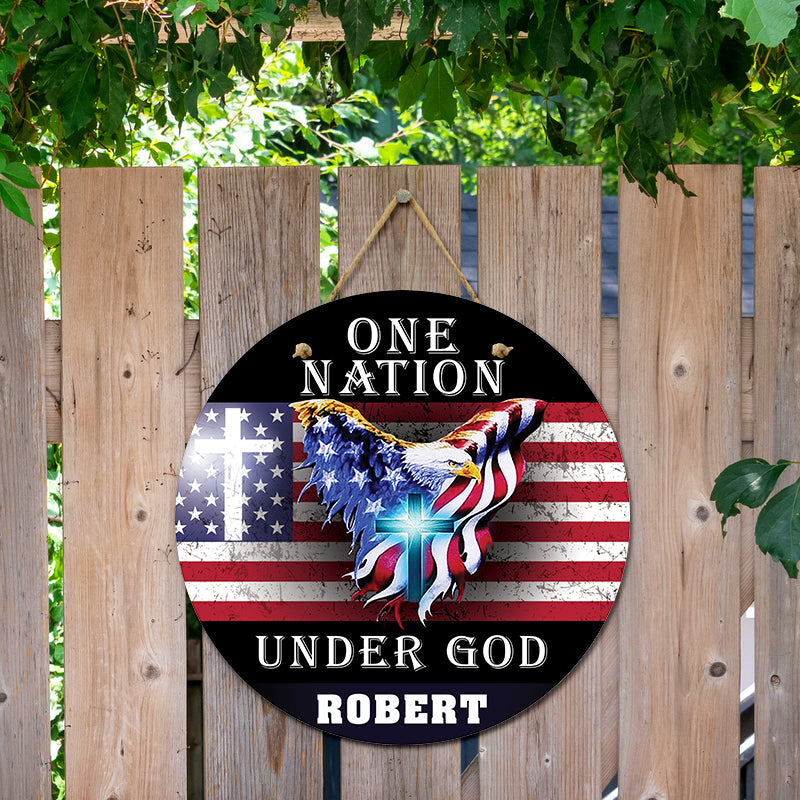 Door sign - Bright eagle