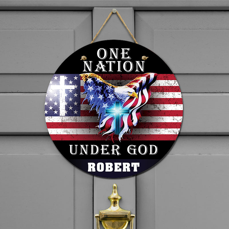 Door sign - Bright eagle