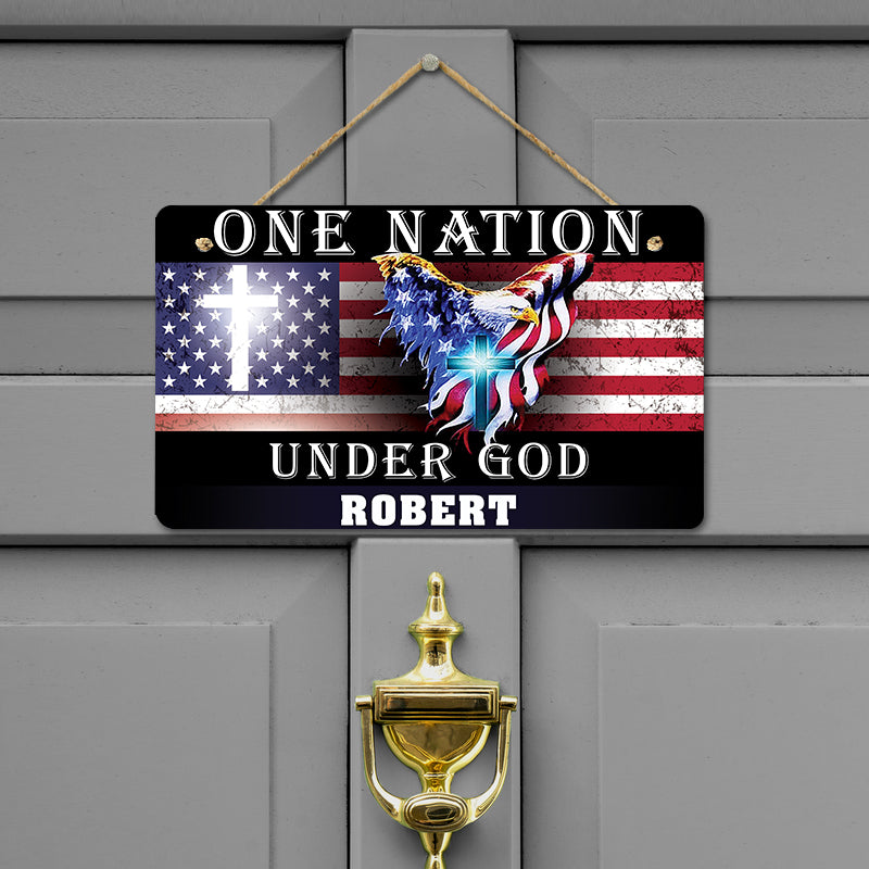 Door sign - Bright eagle