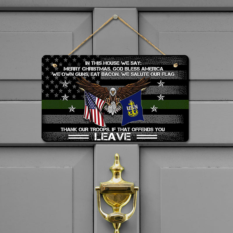 Door sign - Army symbol