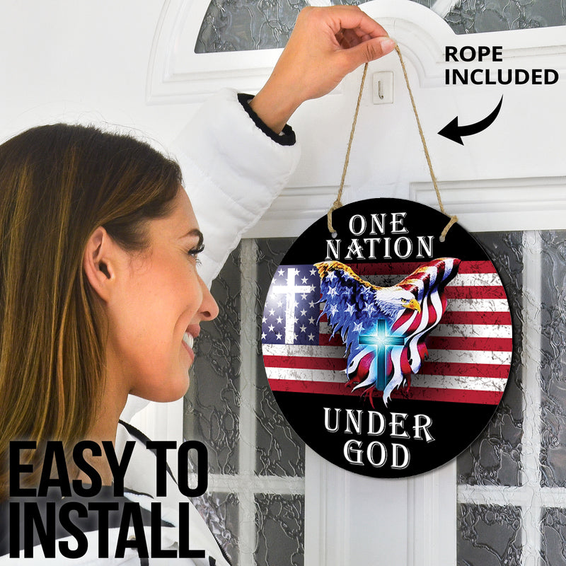 Door sign - Bright eagle