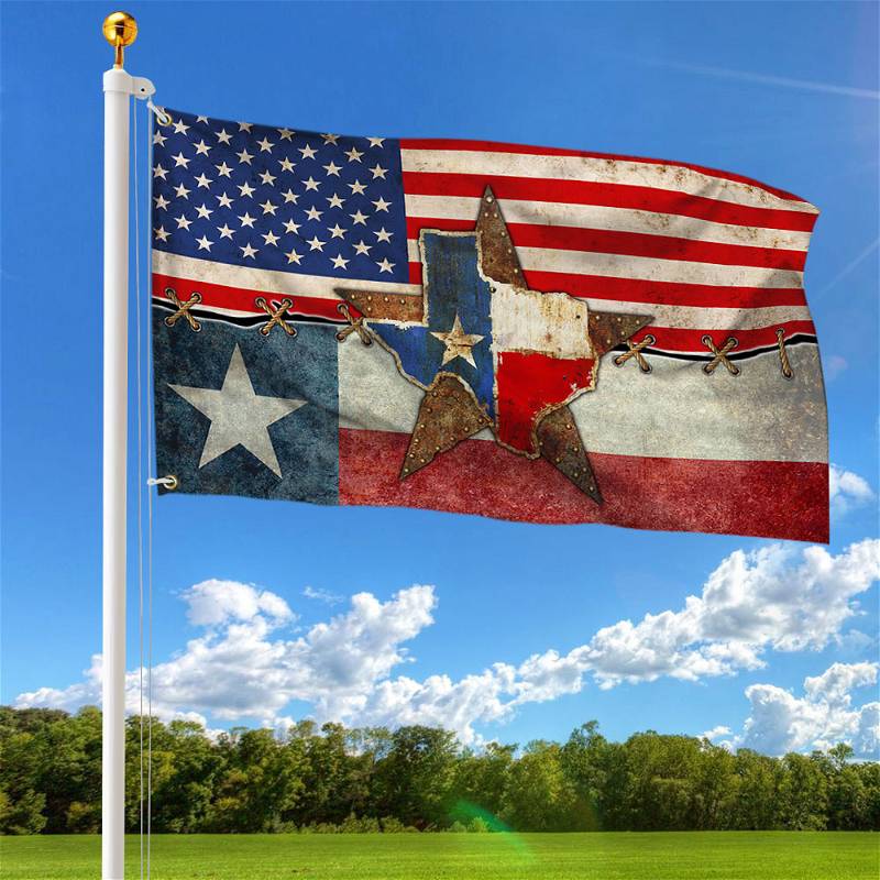 Texas Flag Texas American Grommet Flag