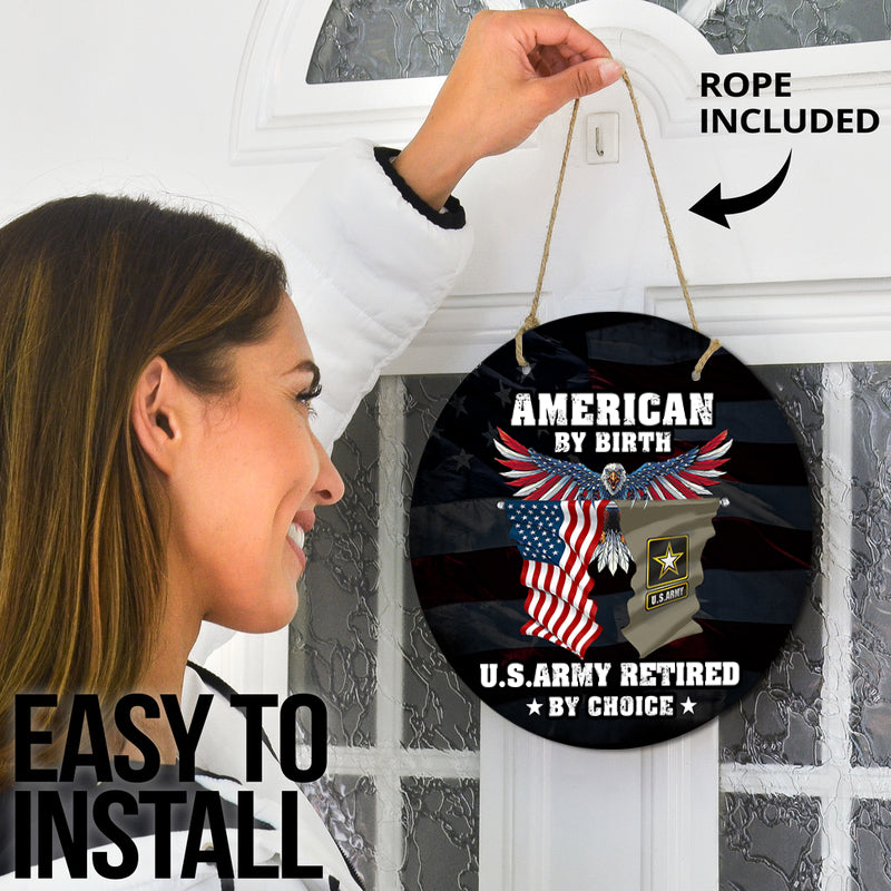 Door sign - Veteran by choice